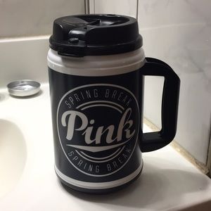 VS Pink Chug Mug Black